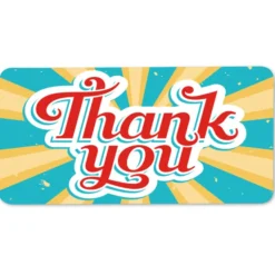 Full Color Sticker by the Roll - Rectangle - 2 inches x 4 inches - 24 hr