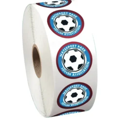 Full Color Sticker by the Roll - Circle - 1 1/4 inches