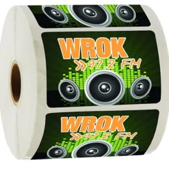 Full Color Sticker by the Roll - Rectangle - 2 inches x 3 inches - 24 hr