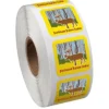 Full Color Sticker by the Roll - Square - 1 inch x 1 inch