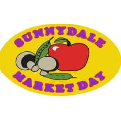 Full Color Sticker by the Roll - Oval - 2-1/2 inches x 4-1/4 inches