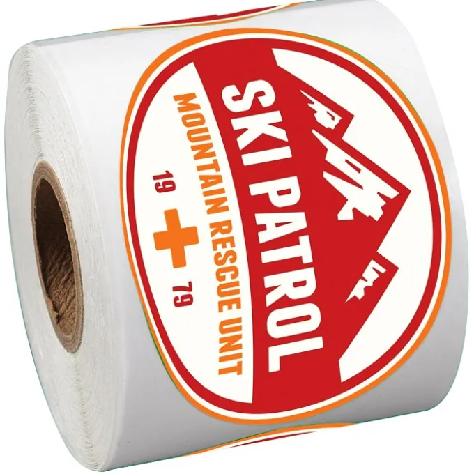 Full Color Sticker by the Roll - Oval - 2 inches x 3 inches