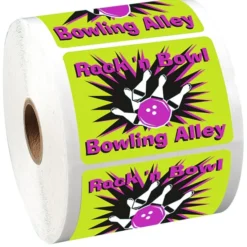 Full Color Sticker by the Roll - Rectangle - 2 inches x 2-3/4 inches