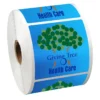 Full Color Sticker by the Roll - Square - 2 1/2 inches x 2 1/2 inches