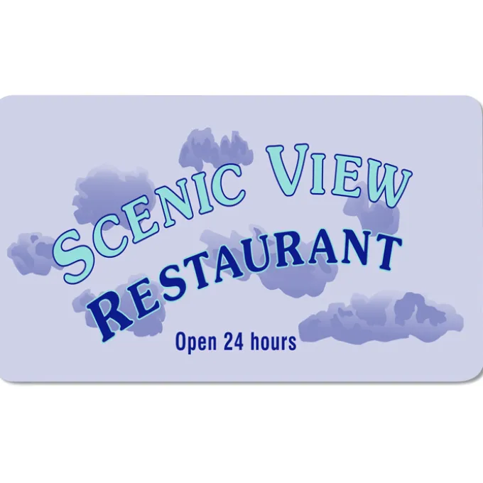 Full Color Sticker by the Roll - Rectangle - 1-3/4 inches x 3 inches