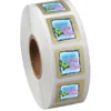 Full Color Sticker by the Roll - Square - 3/4 inch x 3/4 inch