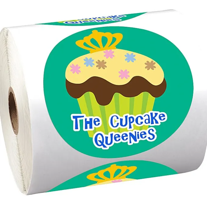 Full Color Sticker by the Roll - Circle - 3 3/4 inches