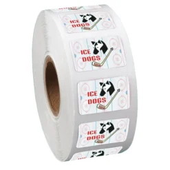 Full Color Sticker by the Roll - Rectangle - 5/8 inches x 1 inch