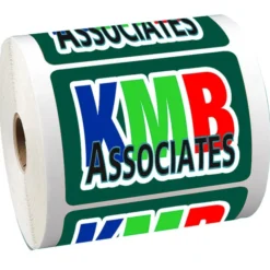 Full Color Sticker by the Roll - Rectangle - 2-3/4' x 3-3/4 inches