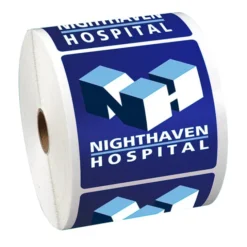 Full Color Sticker by the Roll - Square - 3 1/2 inches x 3 1/2 inches