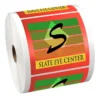 Full Color Sticker by the Roll - Square - 3 3/4 inches x 3 3/4 inches