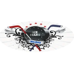 Full Color Sticker by the Roll - Oval - 1-1/4 inches x 3 inches
