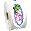 Full Color Sticker by the Roll - Oval - 1-3/4 inches x 3-5/8 inches