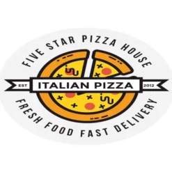 Full Color Sticker - Oval - 2 inches x 3 inches