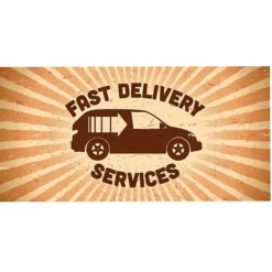 Full Color Sticker - Rectangle - 2 inches x 4 inches - 24 hr