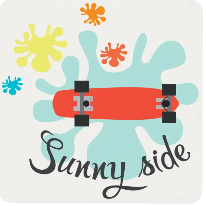 Full Color Sticker - Square - 4 inches x 4 inches - Round Corners