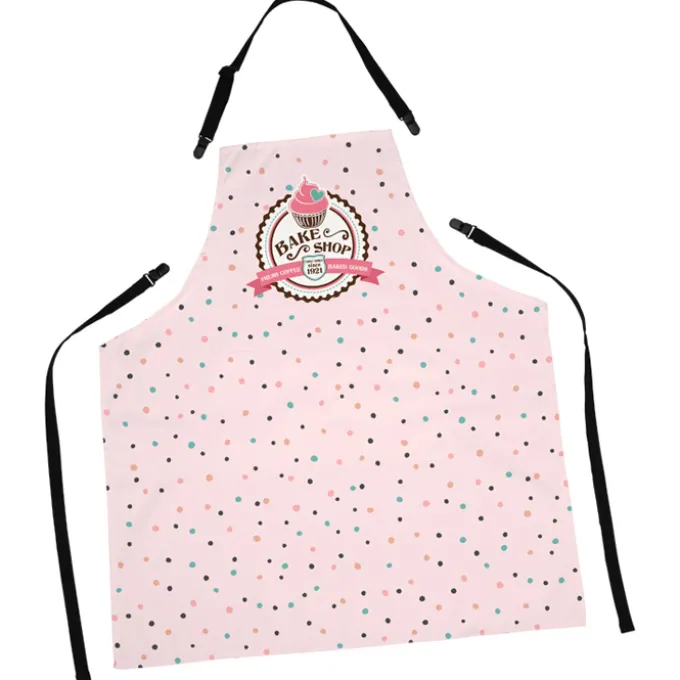 Full Color Two-Pocket Bib Apron