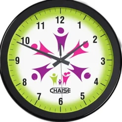 Full Color Wall Clock - 14 inches - Numbers