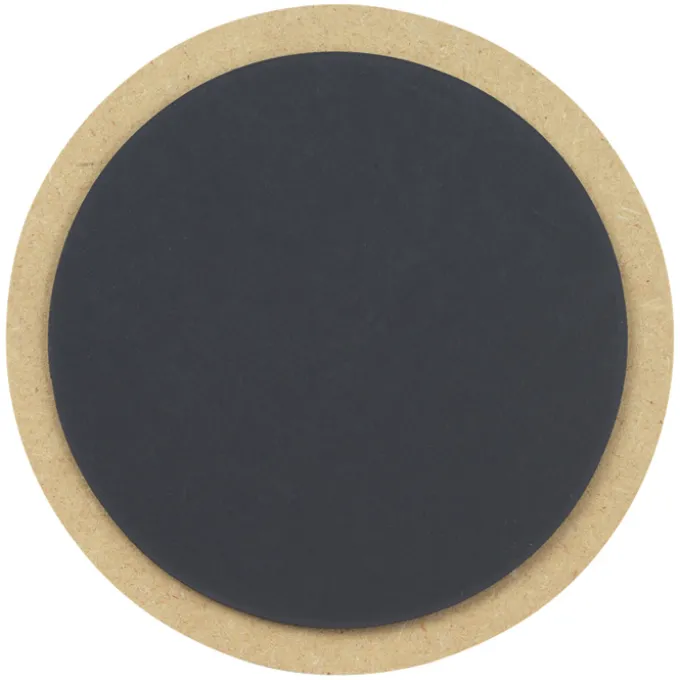 Full Color Wood Magnet - Round - 3 1/2 inches
