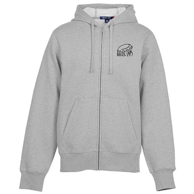 Full-Zip Hooded Fleece Jacket - Men's - Screen
