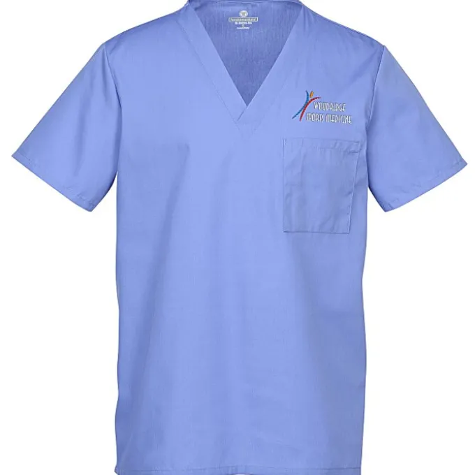 Fundamentals One Pocket Scrub Top - Men's