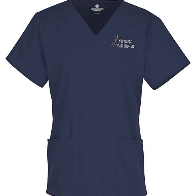 Fundamentals Two Pocket Scrub Top - Ladies'