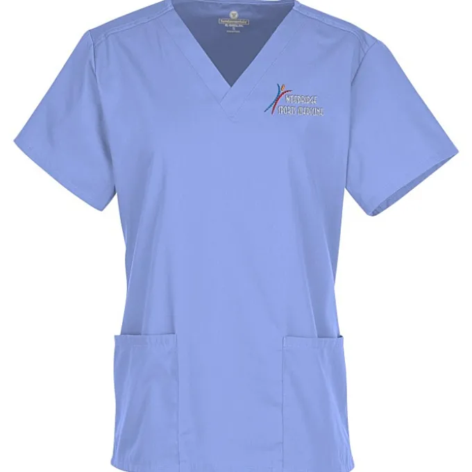Fundamentals Two Pocket Scrub Top - Ladies'