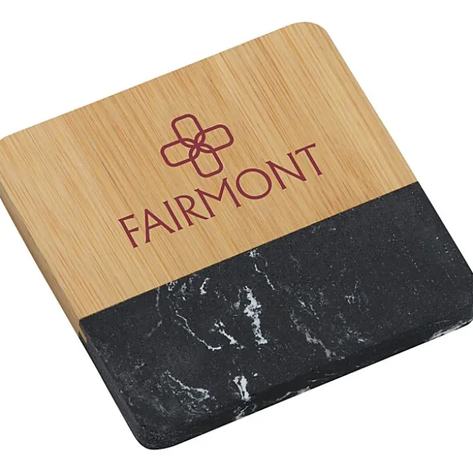 Fuse Marble & Bamboo Coaster