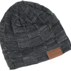 Fuzzy Lined Heather Knit Beanie