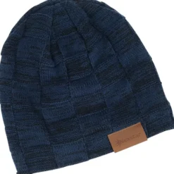 Fuzzy Lined Heather Knit Beanie