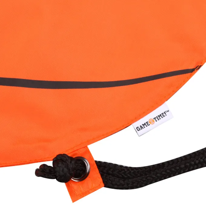 Game Time! Basketball Drawstring Backpack