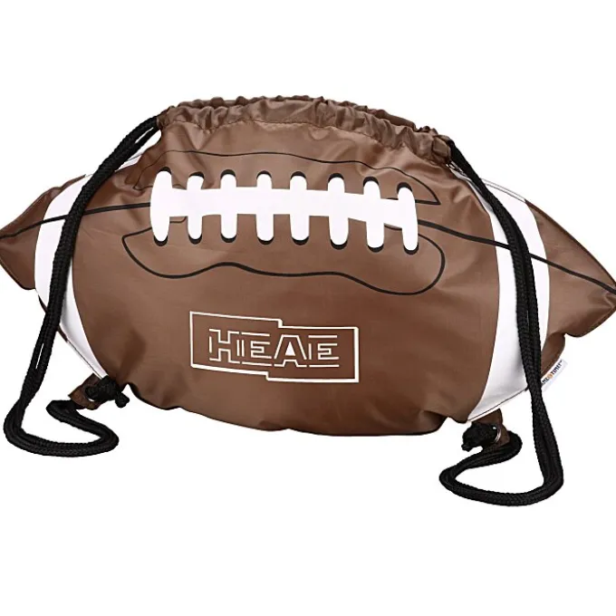 Game Time! Football Drawstring Backpack - 24 hr
