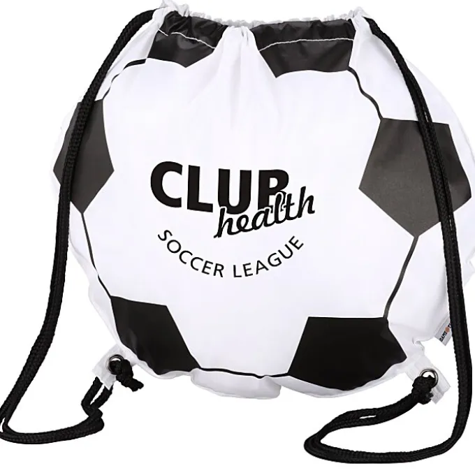 Game Time! Soccer Ball Drawstring Backpack
