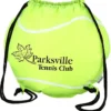 Game Time! Tennis Ball Drawstring Backpack - 24 hr