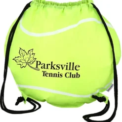 Game Time! Tennis Ball Drawstring Backpack - 24 hr