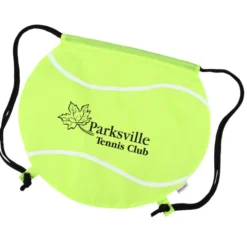 Game Time! Tennis Ball Drawstring Backpack - 24 hr