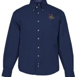 Garment-Washed Cotton Twill Shirt