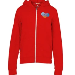 Garner Full-Zip Lightweight Hoodie - Men's - Embroidered - 24 hr