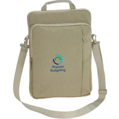 Garrison Vertical Laptop Bag - Embroidered