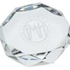 Gem Cut Crystal Paperweight