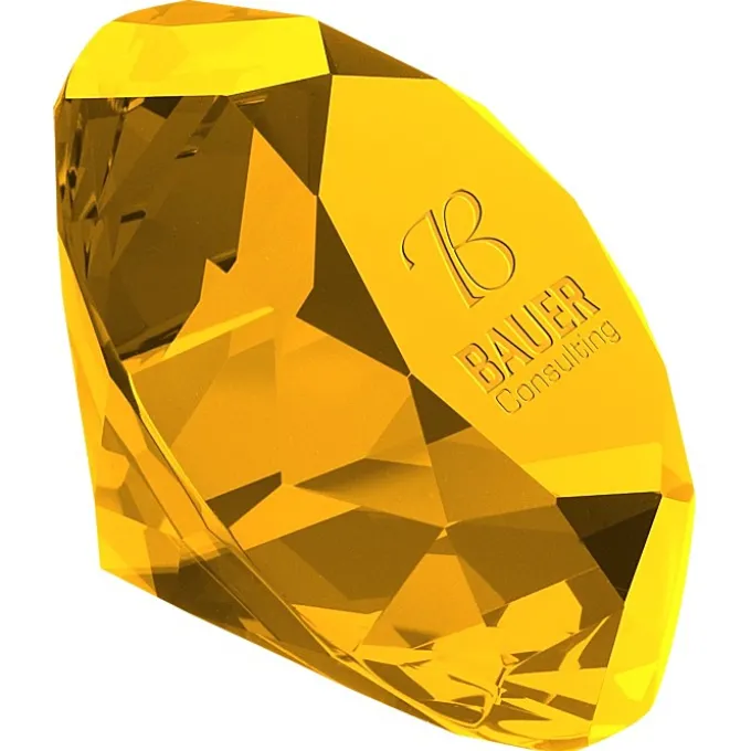 Gemstone Crystal Paperweight