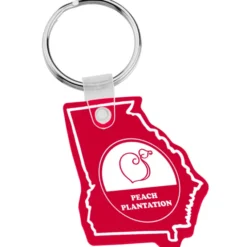 Georgia Soft Keychain - Translucent