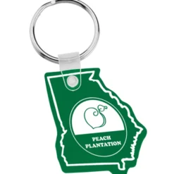 Georgia Soft Keychain - Translucent