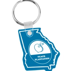 Georgia Soft Keychain - Translucent