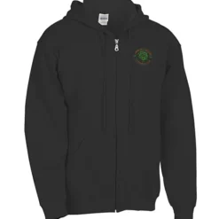 Gildan Full-Zip Hoodie - Men's - Embroidered