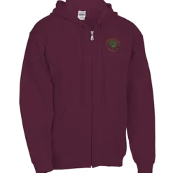 Gildan Full-Zip Hoodie - Men's - Embroidered
