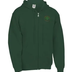 Gildan Full-Zip Hoodie - Men's - Embroidered