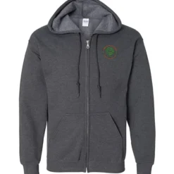 Gildan Full-Zip Hoodie - Men's - Embroidered