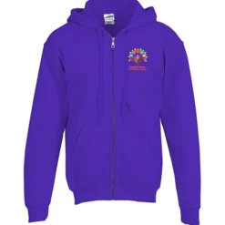 Gildan Full-Zip Hoodie - Men's - Full Color