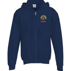 Gildan Full-Zip Hoodie - Men's - Full Color